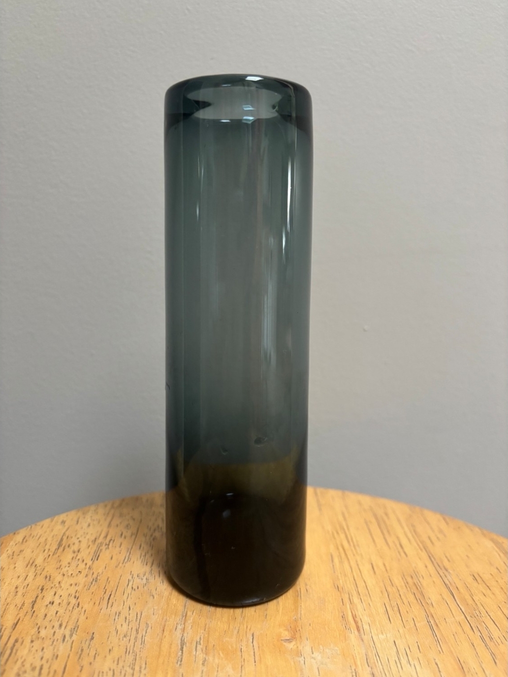 Vintage Holmegaard Danish Mid century Labrador Series Glass Vase 1950s